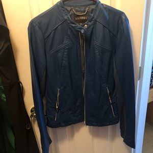 Faux leather Express jacket